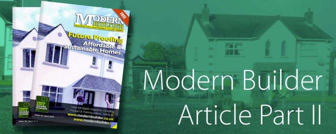 Modern Builder Article Part II