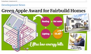 Fairbuild Win Prestigious UK Green Apple Award For Maghera Project